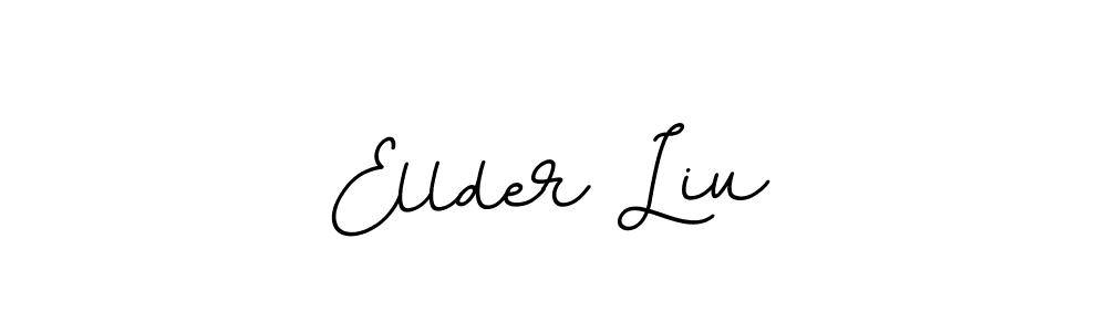 It looks lik you need a new signature style for name Ellder Liu. Design unique handwritten (BallpointsItalic-DORy9) signature with our free signature maker in just a few clicks. Ellder Liu signature style 11 images and pictures png