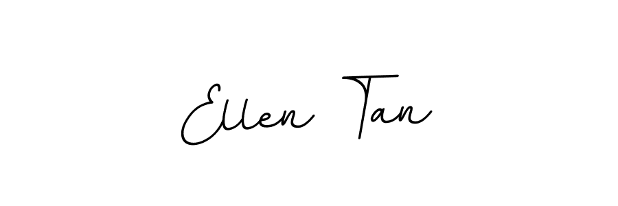 How to make Ellen Tan name signature. Use BallpointsItalic-DORy9 style for creating short signs online. This is the latest handwritten sign. Ellen Tan signature style 11 images and pictures png