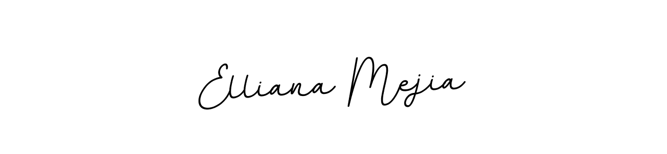 Make a beautiful signature design for name Elliana Mejia. With this signature (BallpointsItalic-DORy9) style, you can create a handwritten signature for free. Elliana Mejia signature style 11 images and pictures png