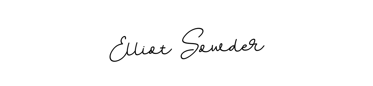 Use a signature maker to create a handwritten signature online. With this signature software, you can design (BallpointsItalic-DORy9) your own signature for name Elliot Sowder. Elliot Sowder signature style 11 images and pictures png