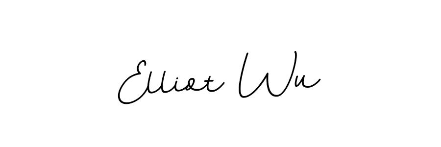 This is the best signature style for the Elliot Wu name. Also you like these signature font (BallpointsItalic-DORy9). Mix name signature. Elliot Wu signature style 11 images and pictures png