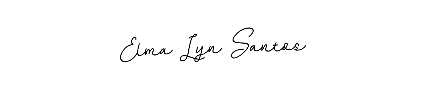 Make a beautiful signature design for name Elma Lyn Santos. Use this online signature maker to create a handwritten signature for free. Elma Lyn Santos signature style 11 images and pictures png