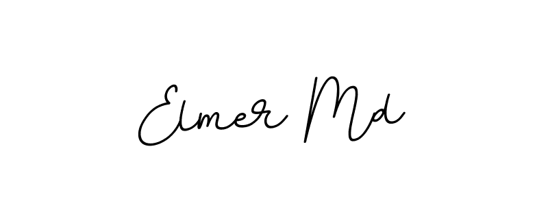 Create a beautiful signature design for name Elmer Md. With this signature (BallpointsItalic-DORy9) fonts, you can make a handwritten signature for free. Elmer Md signature style 11 images and pictures png