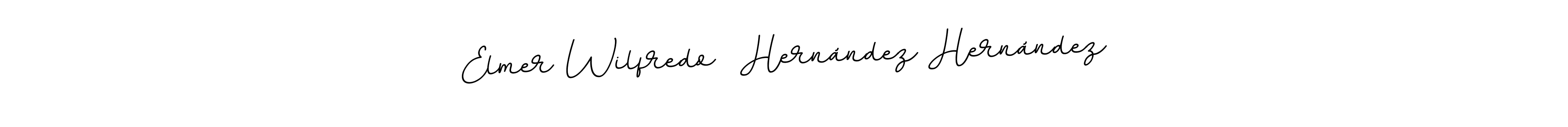How to make Elmer Wilfredo  Hernández Hernández signature? BallpointsItalic-DORy9 is a professional autograph style. Create handwritten signature for Elmer Wilfredo  Hernández Hernández name. Elmer Wilfredo  Hernández Hernández signature style 11 images and pictures png