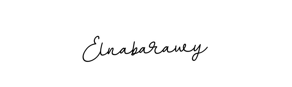 Elnabarawy stylish signature style. Best Handwritten Sign (BallpointsItalic-DORy9) for my name. Handwritten Signature Collection Ideas for my name Elnabarawy. Elnabarawy signature style 11 images and pictures png