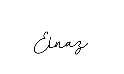 Elnaz stylish signature style. Best Handwritten Sign (BallpointsItalic-DORy9) for my name. Handwritten Signature Collection Ideas for my name Elnaz. Elnaz signature style 11 images and pictures png