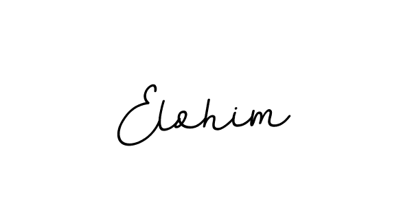 The best way (BallpointsItalic-DORy9) to make a short signature is to pick only two or three words in your name. The name Elohim include a total of six letters. For converting this name. Elohim signature style 11 images and pictures png
