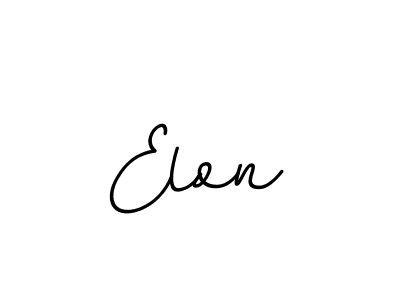 You should practise on your own different ways (BallpointsItalic-DORy9) to write your name (Elon) in signature. don't let someone else do it for you. Elon signature style 11 images and pictures png