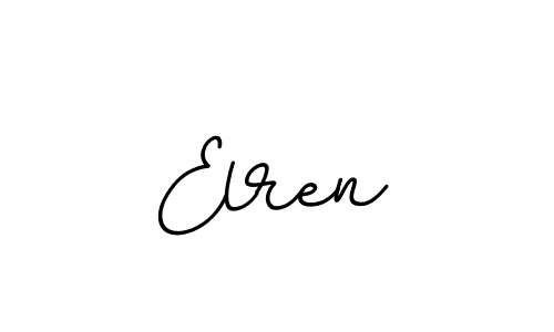 Make a beautiful signature design for name Elren. With this signature (BallpointsItalic-DORy9) style, you can create a handwritten signature for free. Elren signature style 11 images and pictures png