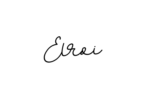 Design your own signature with our free online signature maker. With this signature software, you can create a handwritten (BallpointsItalic-DORy9) signature for name Elroi. Elroi signature style 11 images and pictures png