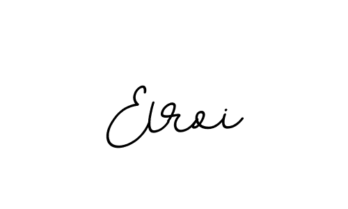 Make a beautiful signature design for name Elroi. With this signature (BallpointsItalic-DORy9) style, you can create a handwritten signature for free. Elroi signature style 11 images and pictures png