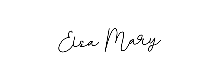 Create a beautiful signature design for name Elsa Mary. With this signature (BallpointsItalic-DORy9) fonts, you can make a handwritten signature for free. Elsa Mary signature style 11 images and pictures png