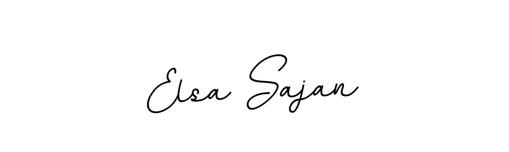 You should practise on your own different ways (BallpointsItalic-DORy9) to write your name (Elsa Sajan) in signature. don't let someone else do it for you. Elsa Sajan signature style 11 images and pictures png