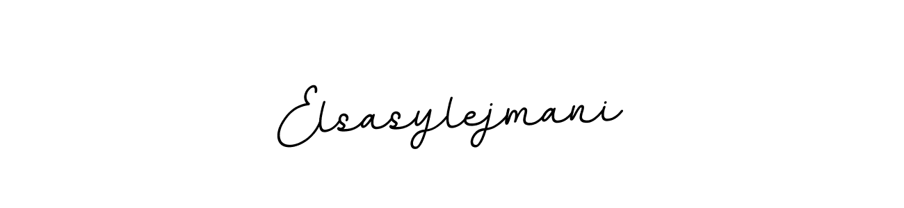 Make a beautiful signature design for name Elsasylejmani. With this signature (BallpointsItalic-DORy9) style, you can create a handwritten signature for free. Elsasylejmani signature style 11 images and pictures png