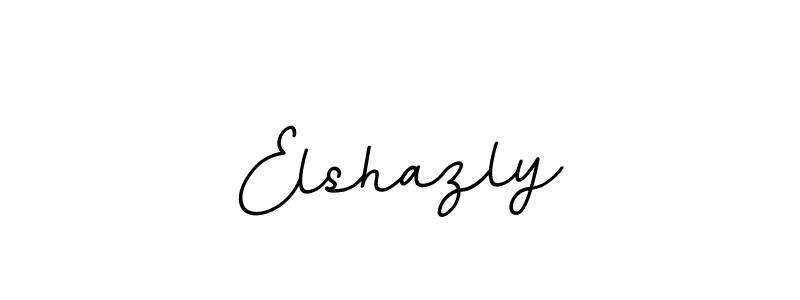The best way (BallpointsItalic-DORy9) to make a short signature is to pick only two or three words in your name. The name Elshazly include a total of six letters. For converting this name. Elshazly signature style 11 images and pictures png