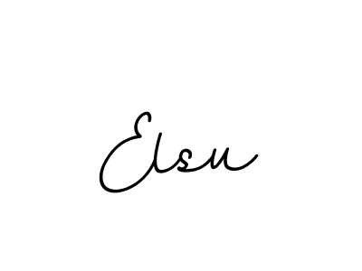 Elsu stylish signature style. Best Handwritten Sign (BallpointsItalic-DORy9) for my name. Handwritten Signature Collection Ideas for my name Elsu. Elsu signature style 11 images and pictures png