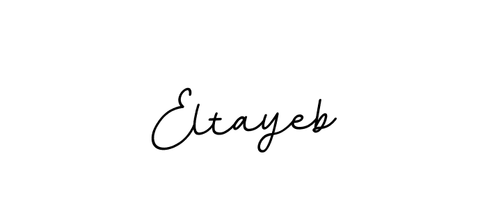 This is the best signature style for the Eltayeb name. Also you like these signature font (BallpointsItalic-DORy9). Mix name signature. Eltayeb signature style 11 images and pictures png