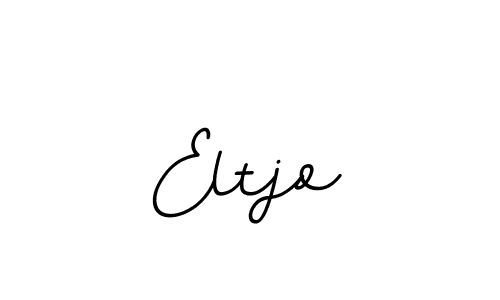 Eltjo stylish signature style. Best Handwritten Sign (BallpointsItalic-DORy9) for my name. Handwritten Signature Collection Ideas for my name Eltjo. Eltjo signature style 11 images and pictures png