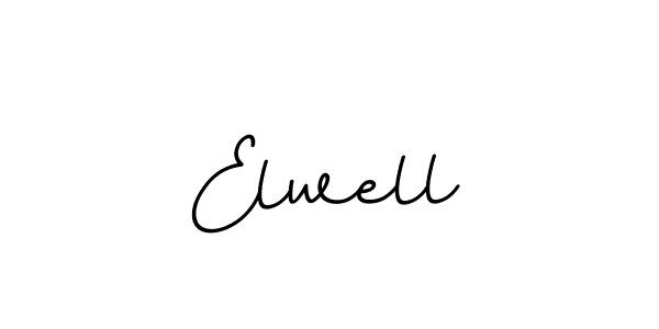 Also we have Elwell name is the best signature style. Create professional handwritten signature collection using BallpointsItalic-DORy9 autograph style. Elwell signature style 11 images and pictures png
