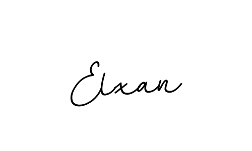 Make a beautiful signature design for name Elxan. With this signature (BallpointsItalic-DORy9) style, you can create a handwritten signature for free. Elxan signature style 11 images and pictures png