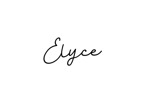 if you are searching for the best signature style for your name Elyce. so please give up your signature search. here we have designed multiple signature styles  using BallpointsItalic-DORy9. Elyce signature style 11 images and pictures png