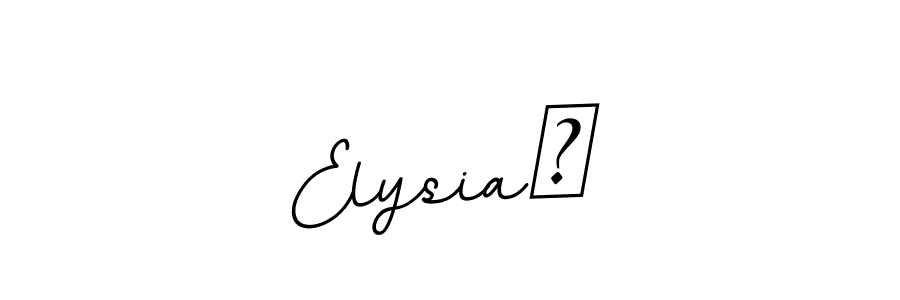 How to Draw Elysia☆ signature style? BallpointsItalic-DORy9 is a latest design signature styles for name Elysia☆. Elysia☆ signature style 11 images and pictures png