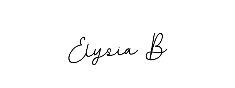 Make a short Elysia B signature style. Manage your documents anywhere anytime using BallpointsItalic-DORy9. Create and add eSignatures, submit forms, share and send files easily. Elysia B signature style 11 images and pictures png