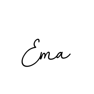 You should practise on your own different ways (BallpointsItalic-DORy9) to write your name (Ema) in signature. don't let someone else do it for you. Ema signature style 11 images and pictures png