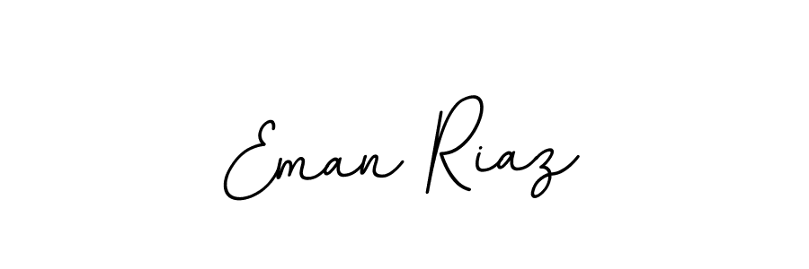 Design your own signature with our free online signature maker. With this signature software, you can create a handwritten (BallpointsItalic-DORy9) signature for name Eman Riaz. Eman Riaz signature style 11 images and pictures png