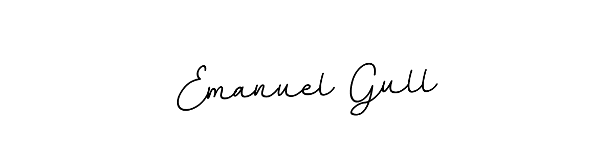 Create a beautiful signature design for name Emanuel Gull. With this signature (BallpointsItalic-DORy9) fonts, you can make a handwritten signature for free. Emanuel Gull signature style 11 images and pictures png