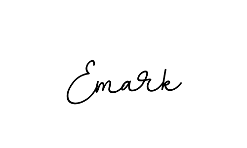 You should practise on your own different ways (BallpointsItalic-DORy9) to write your name (Emark) in signature. don't let someone else do it for you. Emark signature style 11 images and pictures png