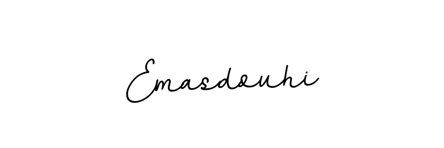 The best way (BallpointsItalic-DORy9) to make a short signature is to pick only two or three words in your name. The name Emasdouhi include a total of six letters. For converting this name. Emasdouhi signature style 11 images and pictures png