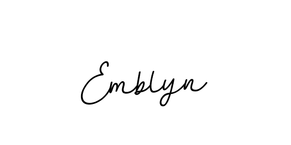 Check out images of Autograph of Emblyn name. Actor Emblyn Signature Style. BallpointsItalic-DORy9 is a professional sign style online. Emblyn signature style 11 images and pictures png