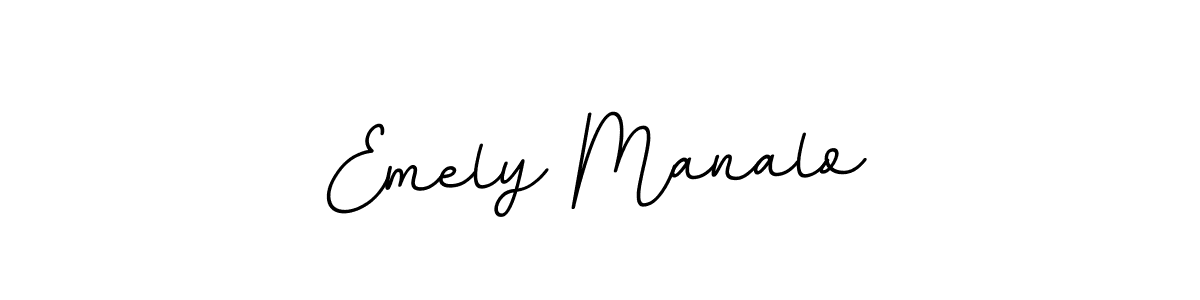 Make a beautiful signature design for name Emely Manalo. Use this online signature maker to create a handwritten signature for free. Emely Manalo signature style 11 images and pictures png