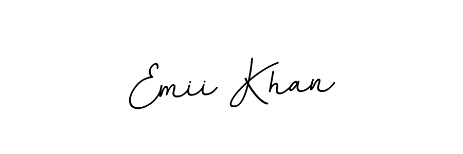Emii Khan stylish signature style. Best Handwritten Sign (BallpointsItalic-DORy9) for my name. Handwritten Signature Collection Ideas for my name Emii Khan. Emii Khan signature style 11 images and pictures png