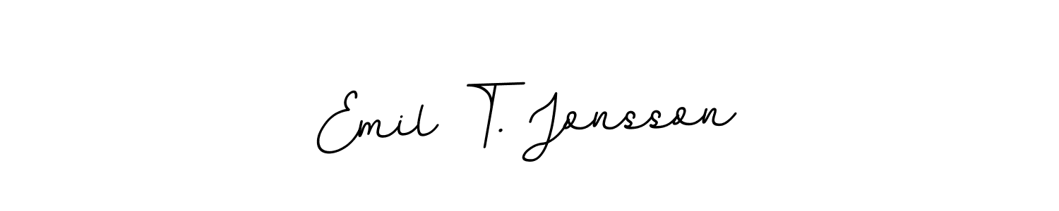 Once you've used our free online signature maker to create your best signature BallpointsItalic-DORy9 style, it's time to enjoy all of the benefits that Emil T. Jonsson name signing documents. Emil T. Jonsson signature style 11 images and pictures png