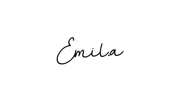 You can use this online signature creator to create a handwritten signature for the name Emil.a. This is the best online autograph maker. Emil.a signature style 11 images and pictures png