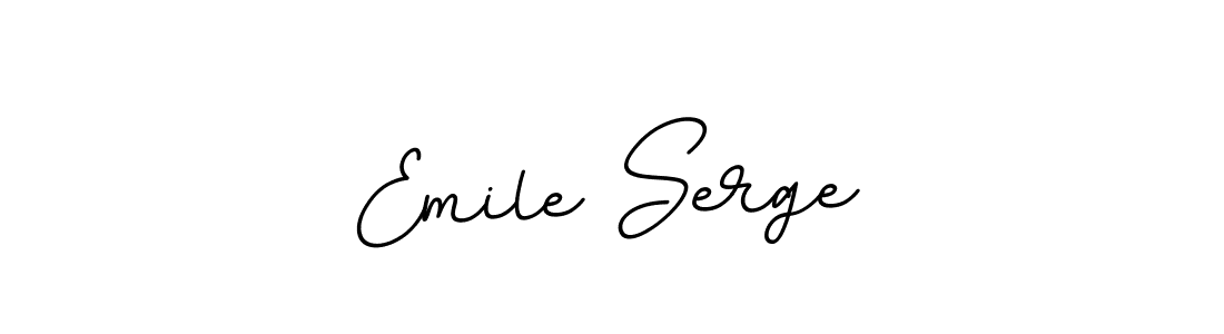 The best way (BallpointsItalic-DORy9) to make a short signature is to pick only two or three words in your name. The name Emile Serge include a total of six letters. For converting this name. Emile Serge signature style 11 images and pictures png