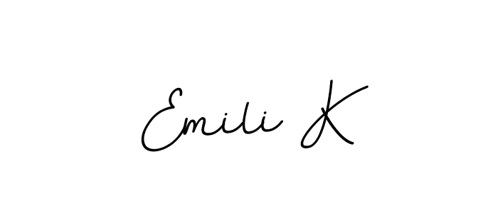 Best and Professional Signature Style for Emili K. BallpointsItalic-DORy9 Best Signature Style Collection. Emili K signature style 11 images and pictures png