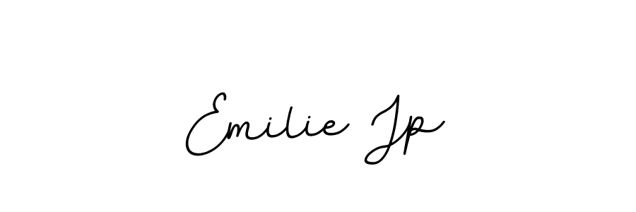 It looks lik you need a new signature style for name Emilie Jp. Design unique handwritten (BallpointsItalic-DORy9) signature with our free signature maker in just a few clicks. Emilie Jp signature style 11 images and pictures png