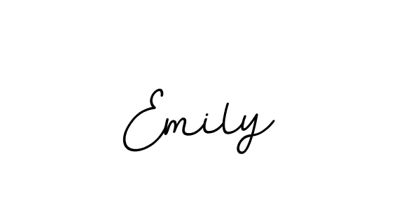 Emily  stylish signature style. Best Handwritten Sign (BallpointsItalic-DORy9) for my name. Handwritten Signature Collection Ideas for my name Emily . Emily  signature style 11 images and pictures png