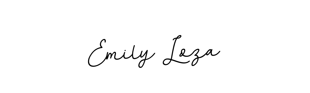 How to Draw Emily Loza signature style? BallpointsItalic-DORy9 is a latest design signature styles for name Emily Loza. Emily Loza signature style 11 images and pictures png