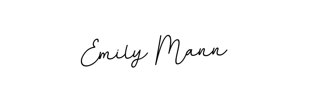 Make a beautiful signature design for name Emily Mann. With this signature (BallpointsItalic-DORy9) style, you can create a handwritten signature for free. Emily Mann signature style 11 images and pictures png