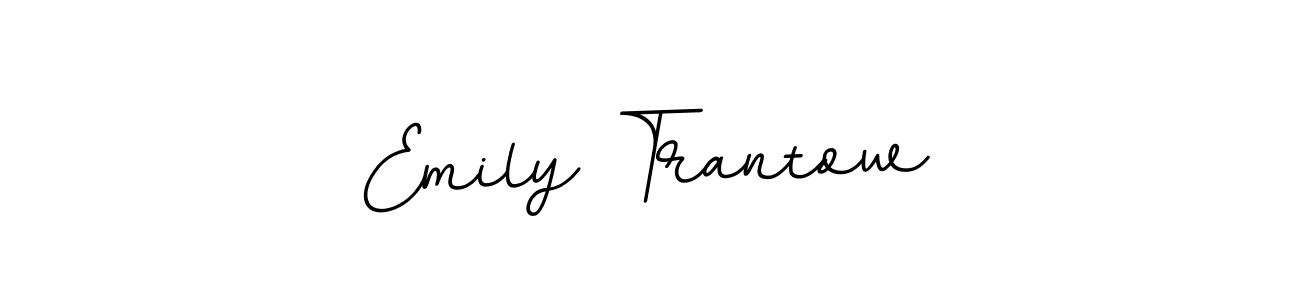 Emily Trantow stylish signature style. Best Handwritten Sign (BallpointsItalic-DORy9) for my name. Handwritten Signature Collection Ideas for my name Emily Trantow. Emily Trantow signature style 11 images and pictures png