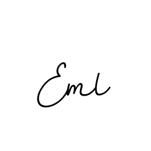 if you are searching for the best signature style for your name Eml. so please give up your signature search. here we have designed multiple signature styles  using BallpointsItalic-DORy9. Eml signature style 11 images and pictures png