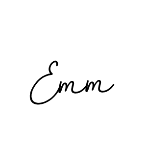 Emm stylish signature style. Best Handwritten Sign (BallpointsItalic-DORy9) for my name. Handwritten Signature Collection Ideas for my name Emm. Emm signature style 11 images and pictures png