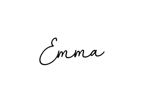The best way (BallpointsItalic-DORy9) to make a short signature is to pick only two or three words in your name. The name Emma  include a total of six letters. For converting this name. Emma  signature style 11 images and pictures png