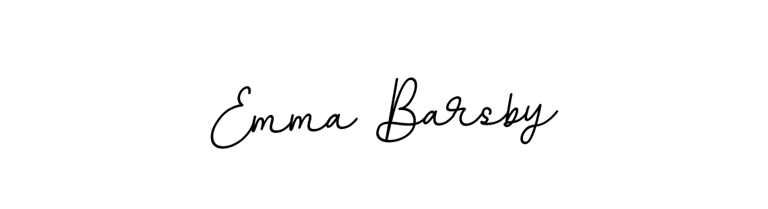 Use a signature maker to create a handwritten signature online. With this signature software, you can design (BallpointsItalic-DORy9) your own signature for name Emma Barsby. Emma Barsby signature style 11 images and pictures png