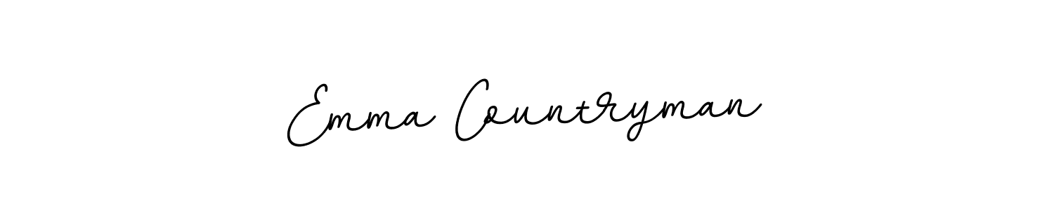 This is the best signature style for the Emma Countryman name. Also you like these signature font (BallpointsItalic-DORy9). Mix name signature. Emma Countryman signature style 11 images and pictures png