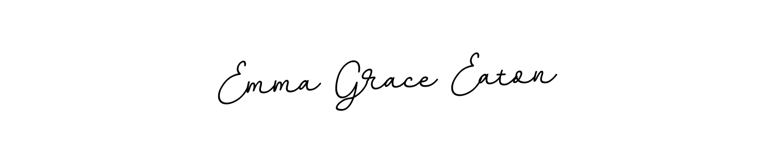 How to make Emma Grace Eaton name signature. Use BallpointsItalic-DORy9 style for creating short signs online. This is the latest handwritten sign. Emma Grace Eaton signature style 11 images and pictures png